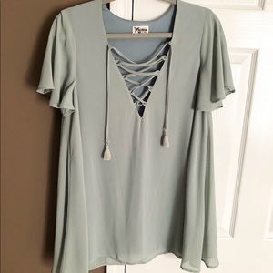 Show Me Your Mumu Silver Sage dress